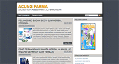 Desktop Screenshot of acungfarma.com